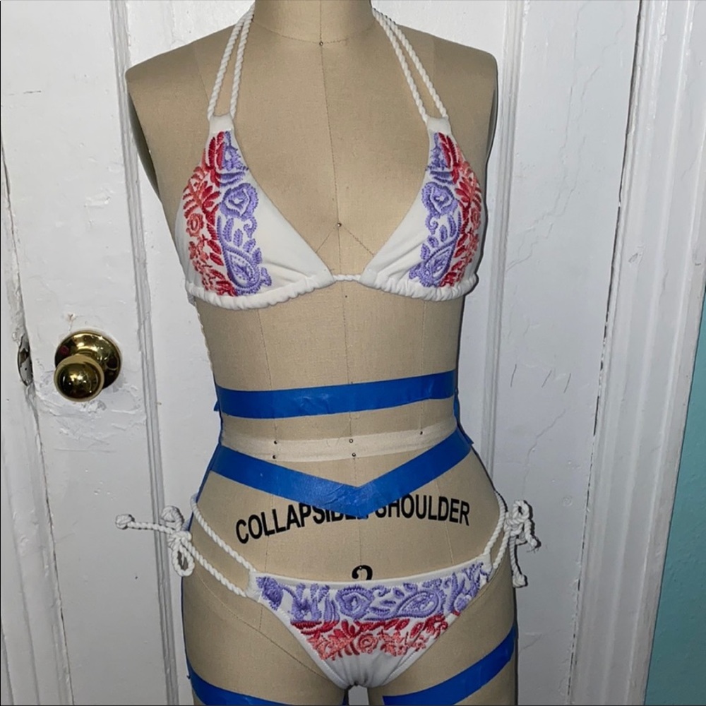 XS 5 items - two sets of bikinis and one bikini top for sale